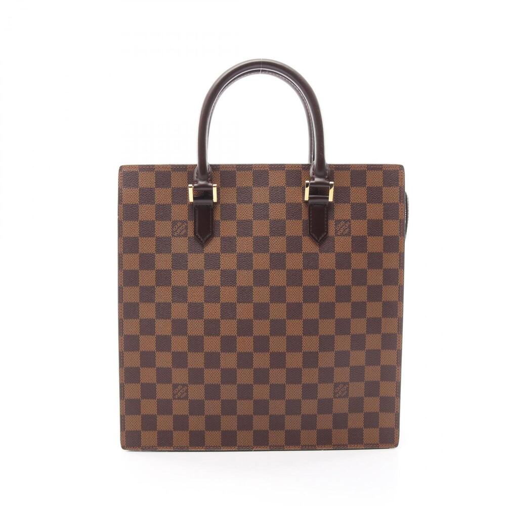 Louis Vuitton Venice PM Damier Ebene Tote Bag Handbag, Coated Canvas Leather,...